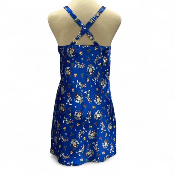 Looney Tunes Blue Christmas Nightgown | M - Picture 2 of 6